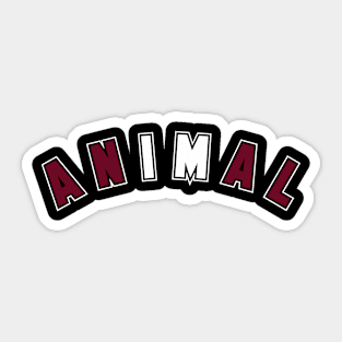 Animals are Anal Sticker